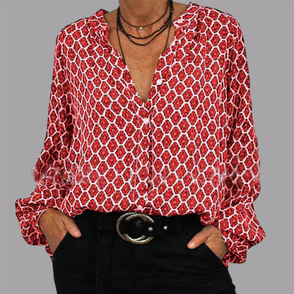Women's Long Sleeve Classy Blouse