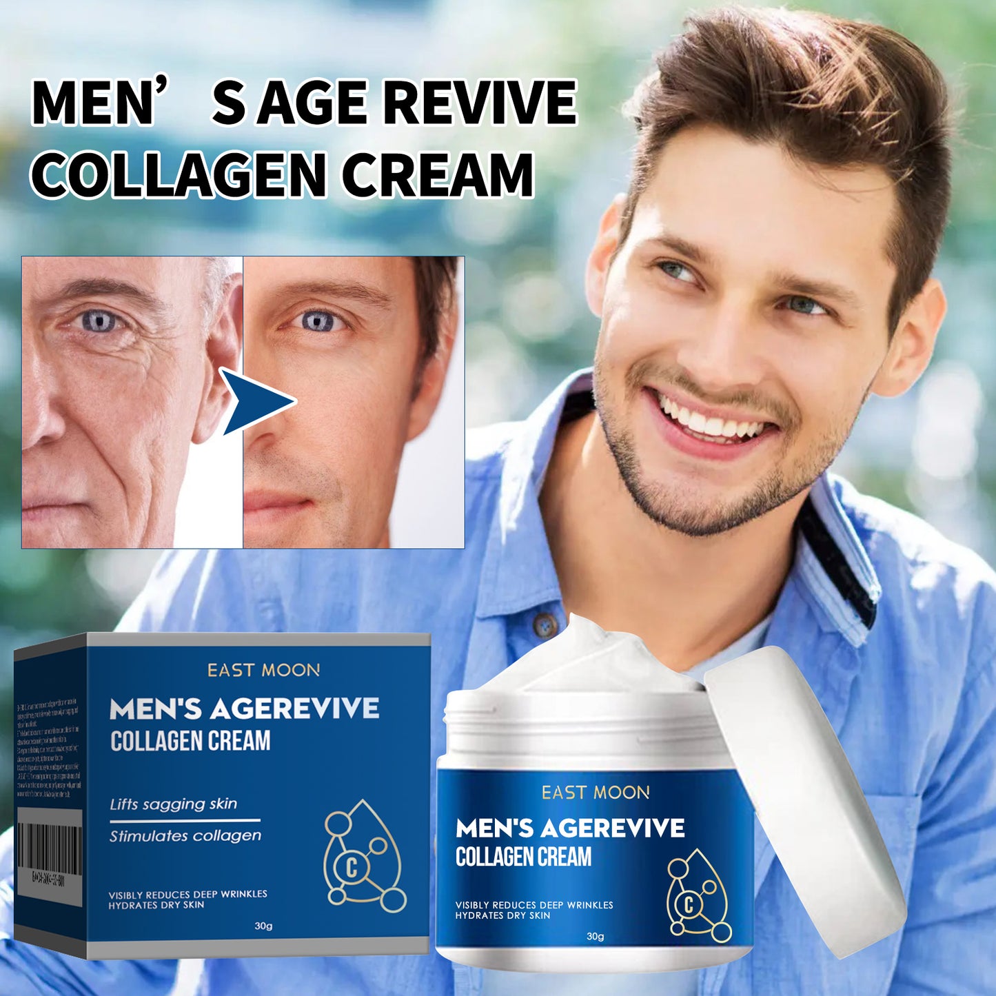 Collagen Anti-Aging Cream For Men