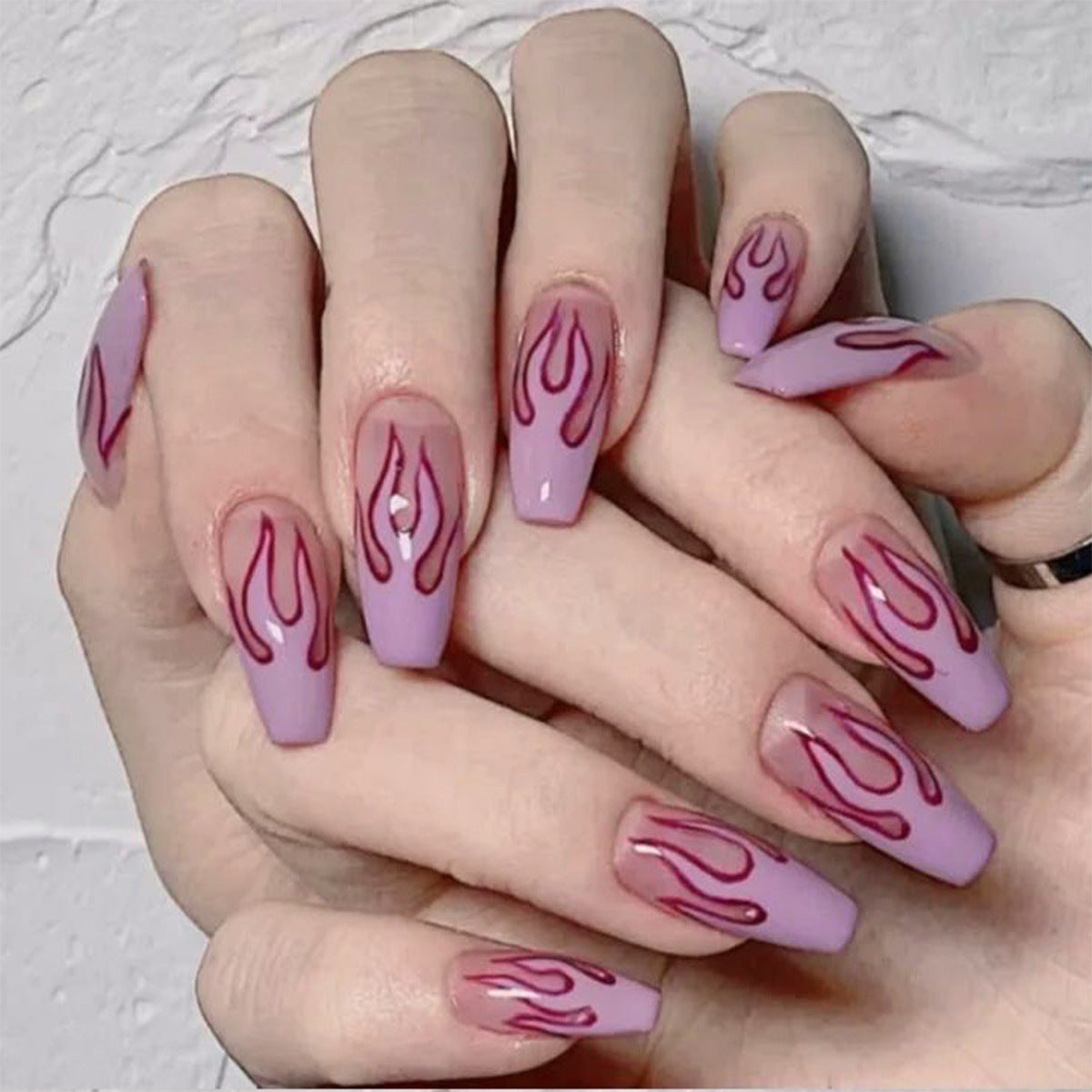 Nails Finished Soft Nails False Nails