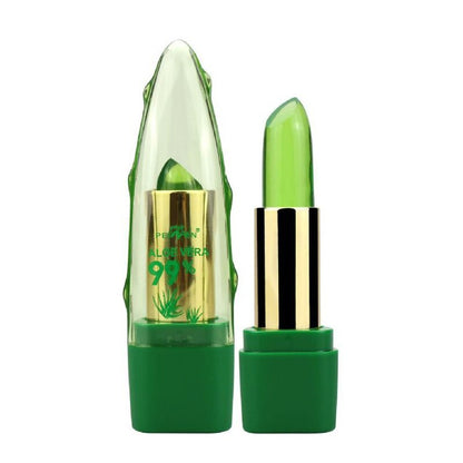 Aloe Vera Gel Color Changing Lipstick Gloss  Moisturizer Anti-drying Dn Lip Blam Care