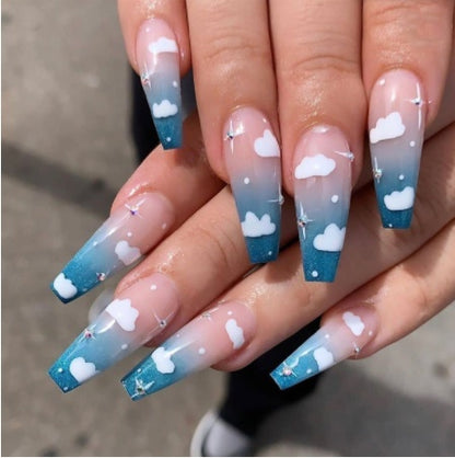Nails Finished Soft Nails False Nails