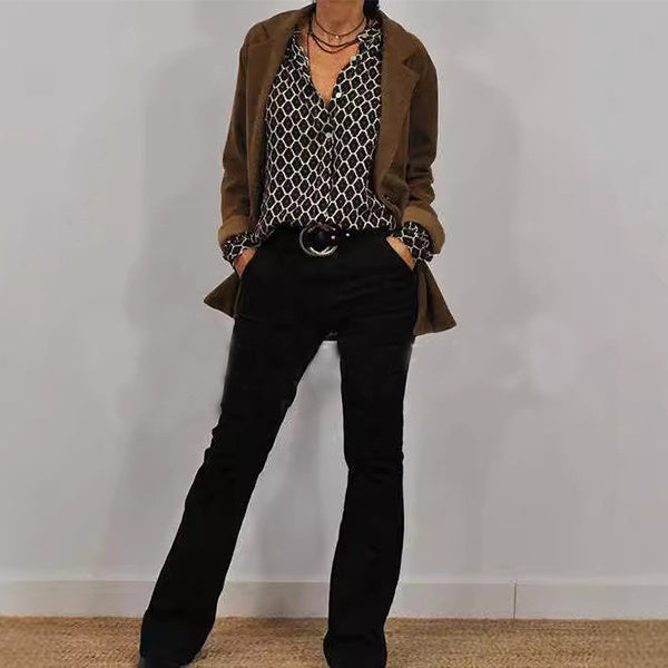 Women's Long Sleeve Classy Blouse