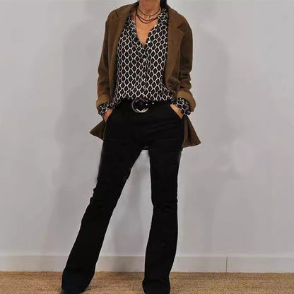 Women's Long Sleeve Classy Blouse
