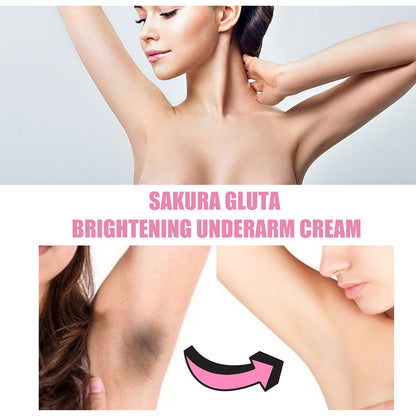 Brightening Underarm Cream Lightens Dark Joints, Elbows And Armpits
