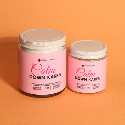 Scented Candles Calm down Karen