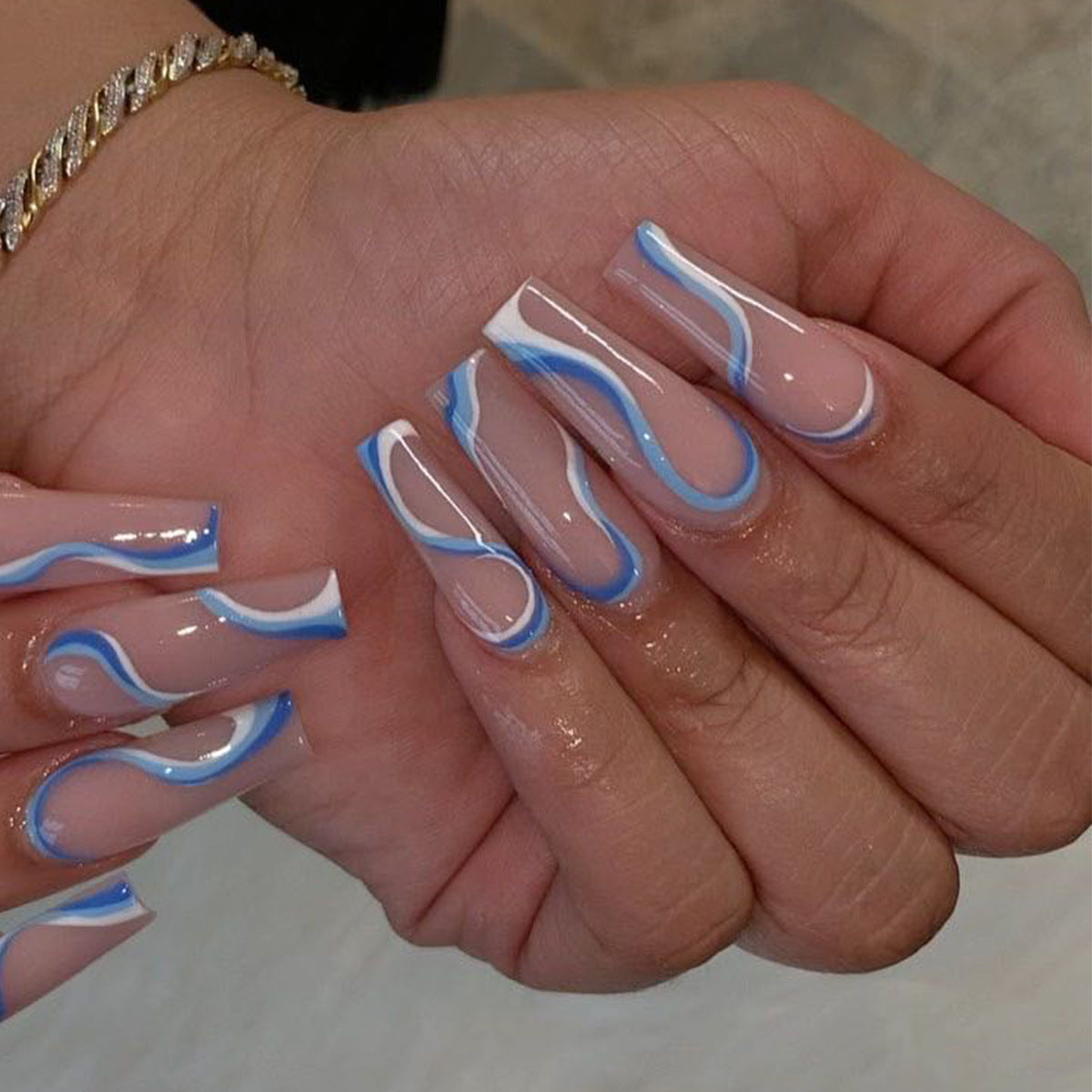 Nails Finished Soft Nails False Nails