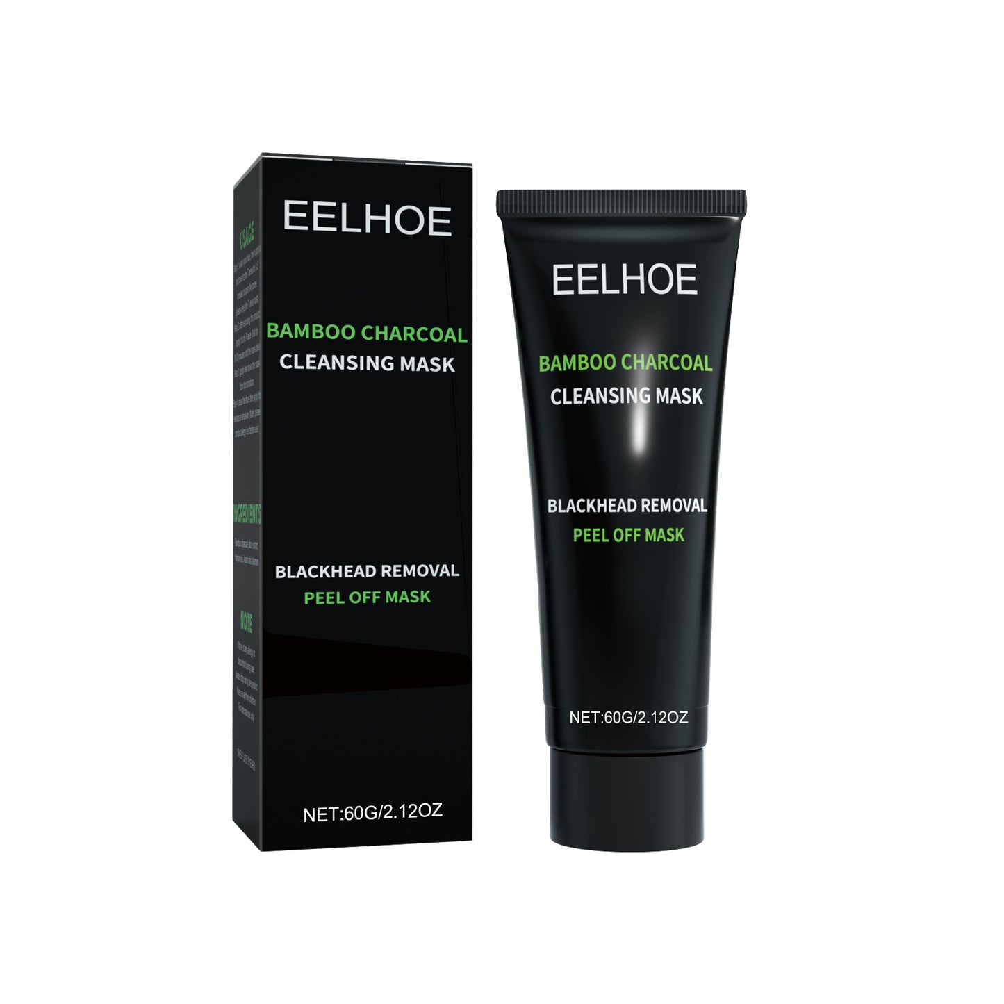 Bamboo Charcoal Blackhead Peel-Off Mask For Deep Pore Cleansing