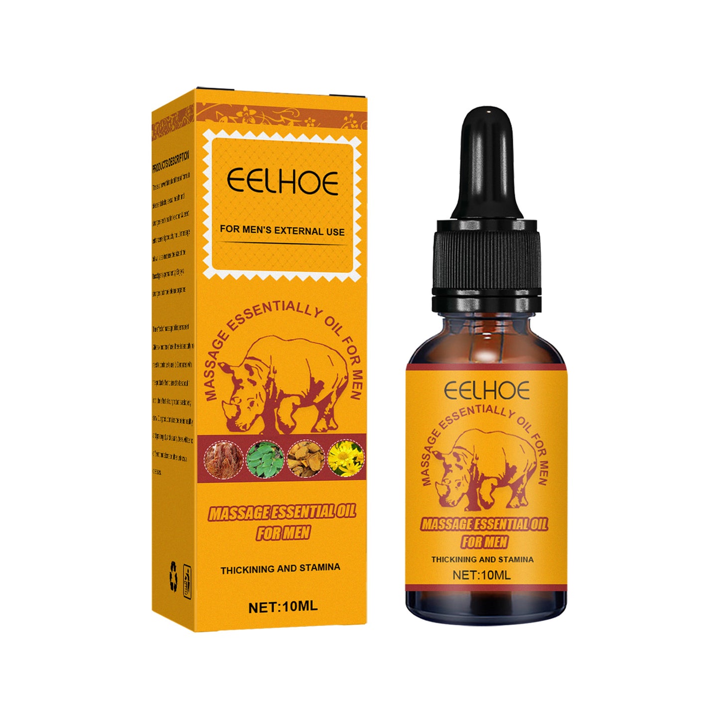 Men's Massage Essential Oil, Men's Strength Body Exercise Care Massage Care Essential Oil