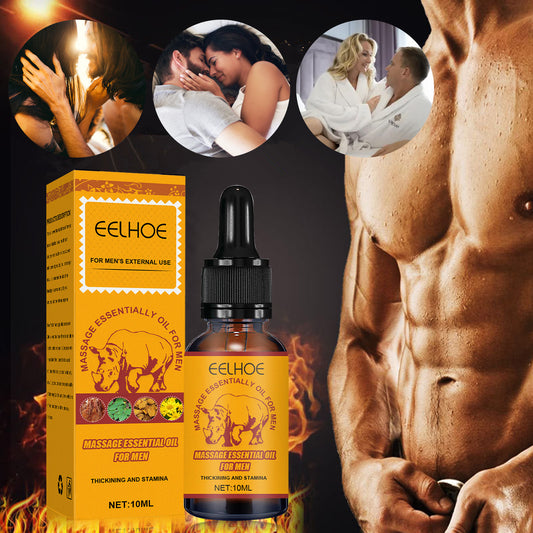 Men's Massage Essential Oil, Men's Strength Body Exercise Care Massage Care Essential Oil