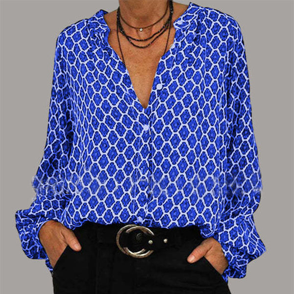 Women's Long Sleeve Classy Blouse