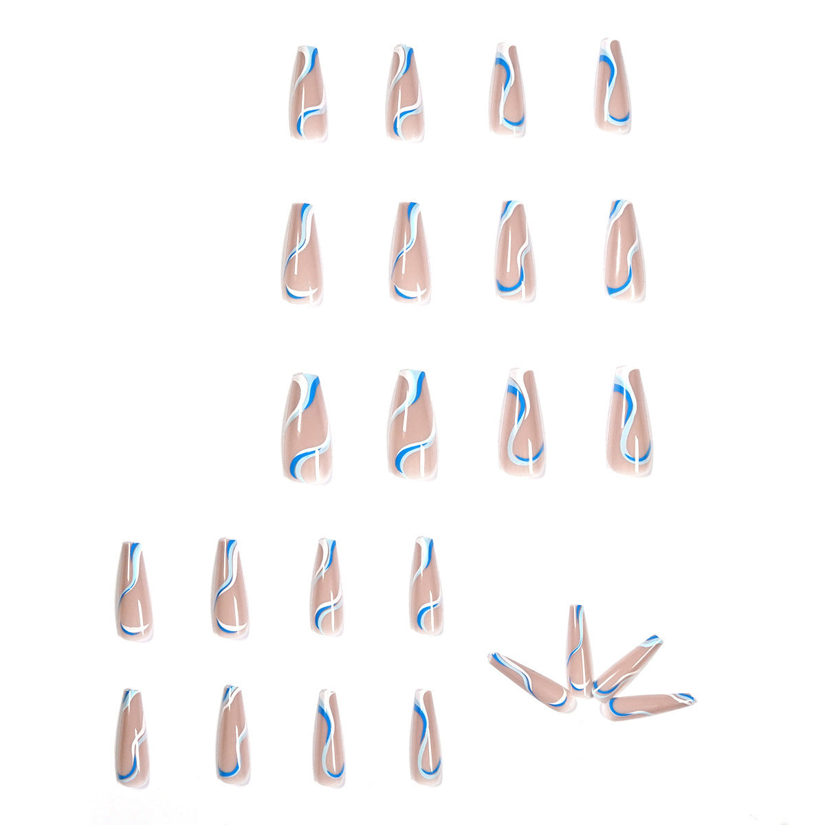 Nails Finished Soft Nails False Nails
