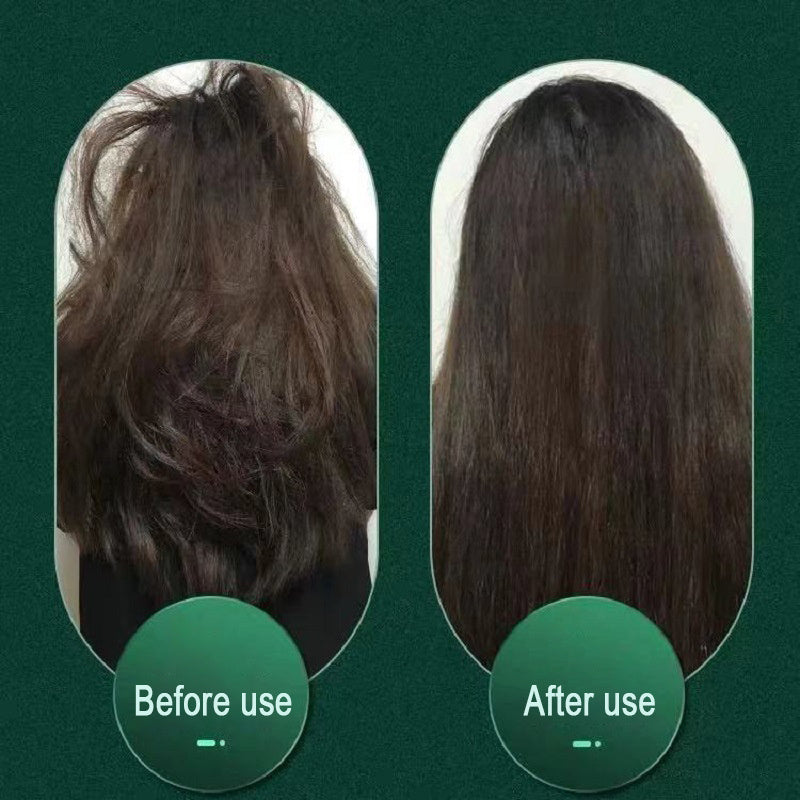 2 In 1 Hair Straightener Hot Comb Curling Tong Dual-purpose Electric Hair Brush