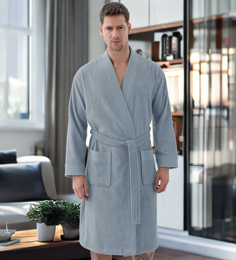 Men's Turkish Robe | Terry Cloth Bathrobe