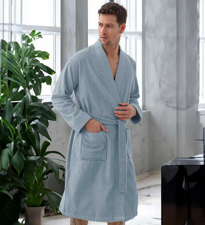 Men's Turkish Robe | Terry Cloth Bathrobe