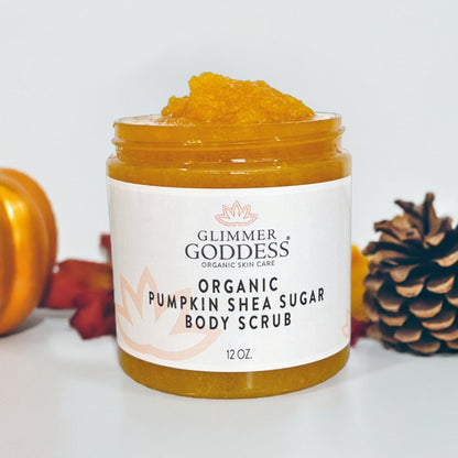 Shea Sugar Body Scrub Organic Pumpkin