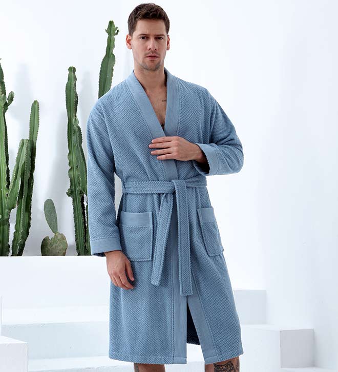 Men's Turkish Robe | Terry Cloth Bathrobe