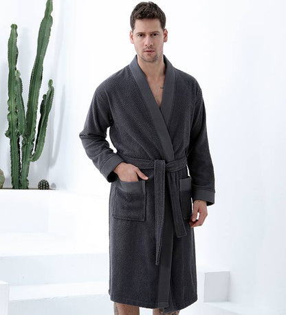 Men's Turkish Robe | Terry Cloth Bathrobe