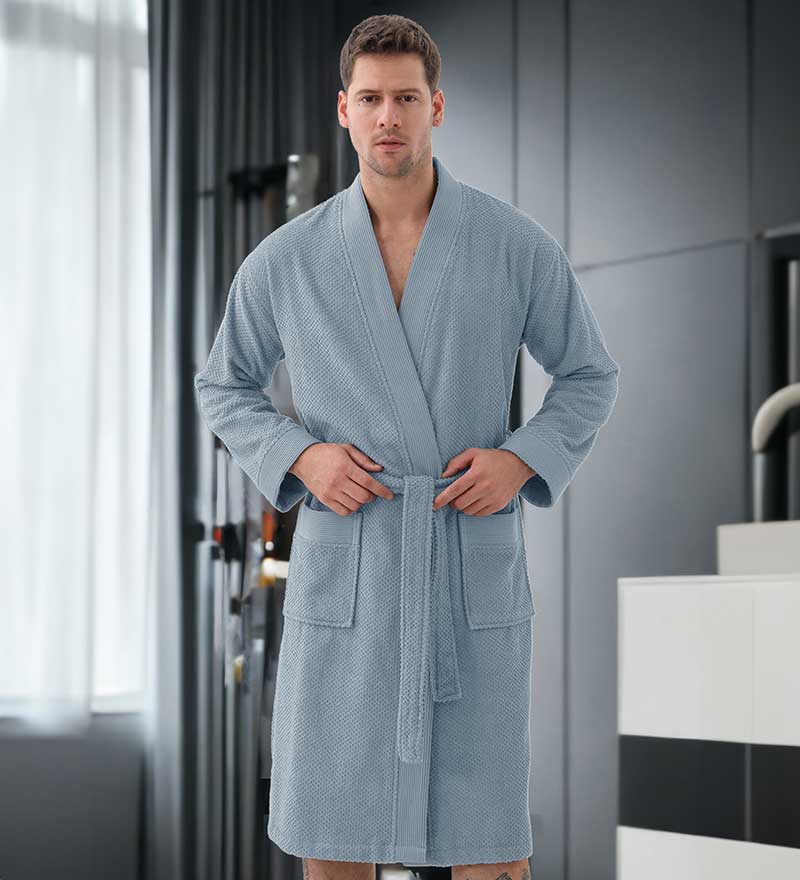 Men's Turkish Robe | Terry Cloth Bathrobe