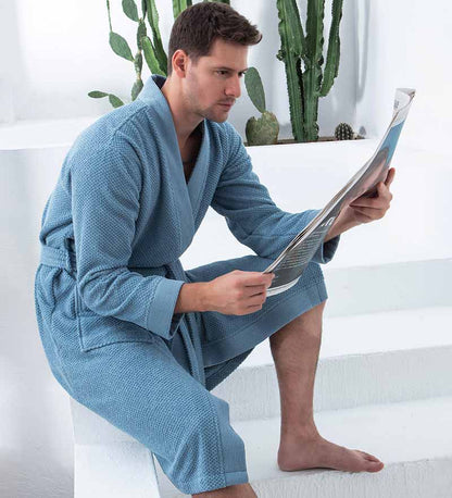 Men's Turkish Robe | Terry Cloth Bathrobe